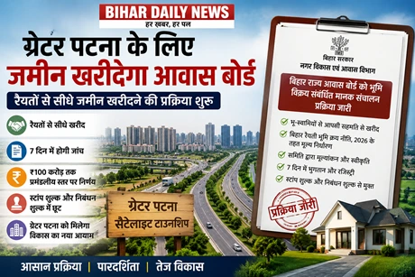 रैयतों से सीधे जमीन खरीदेगा बिहार आवास बोर्ड